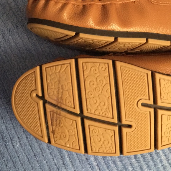 Comfort By ALEXIS BENDEL size 7 cognac moccasin - Picture 5 of 8